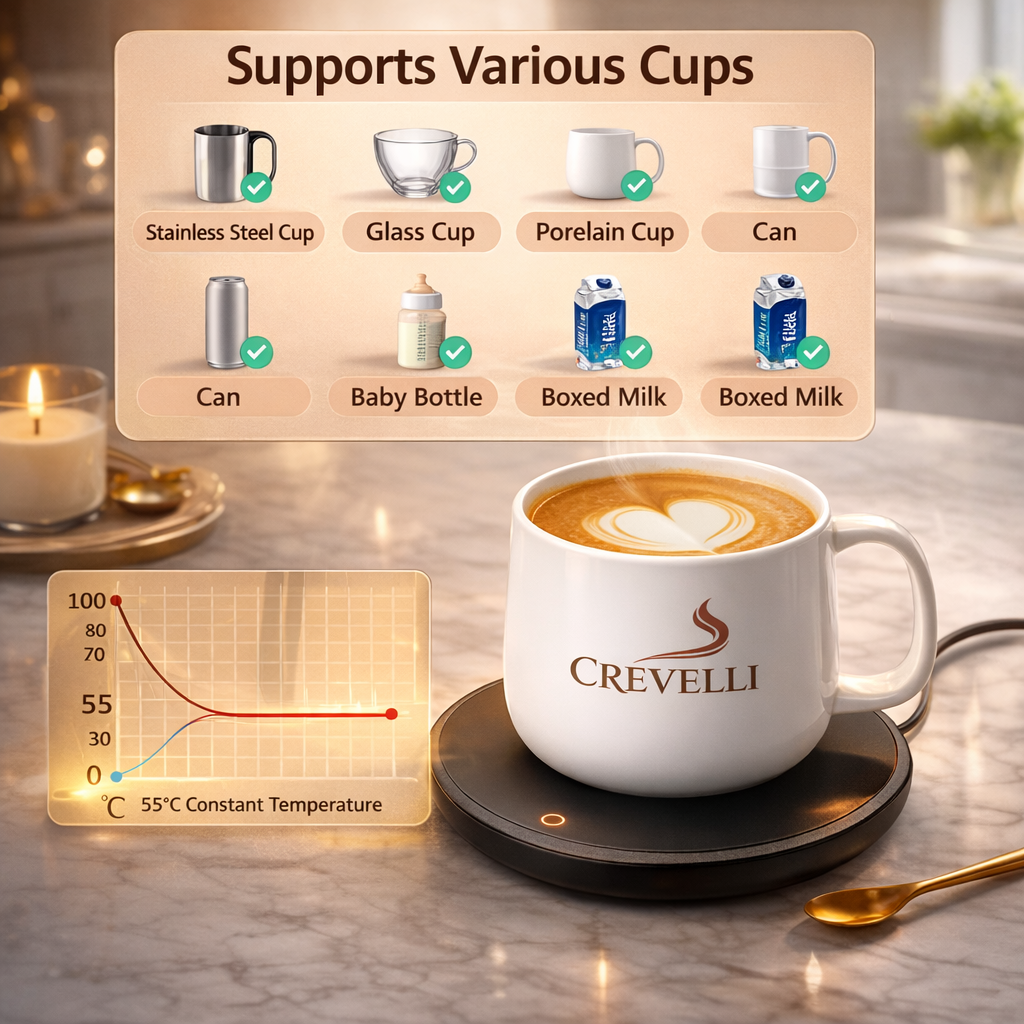 Crevelli™ Smart Cup Warmer