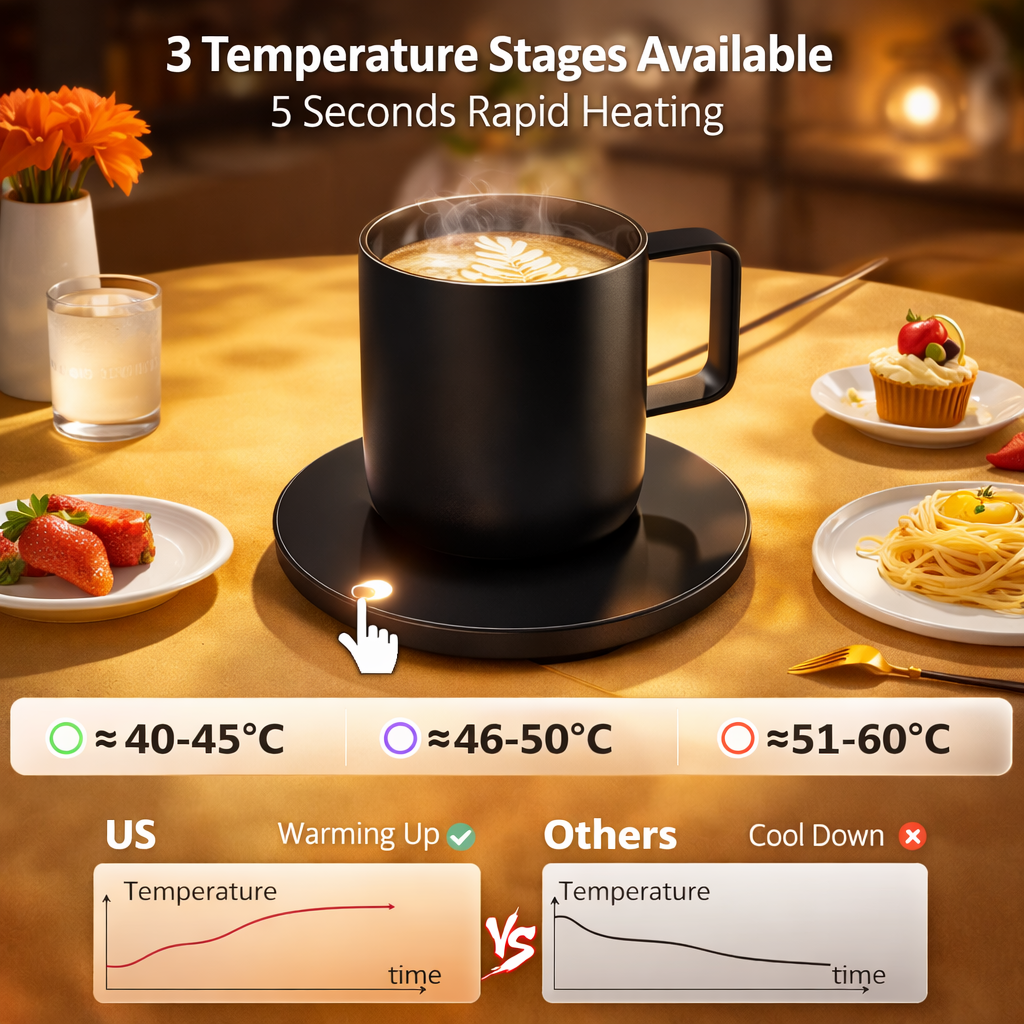 Crevelli™ Smart Cup Warmer