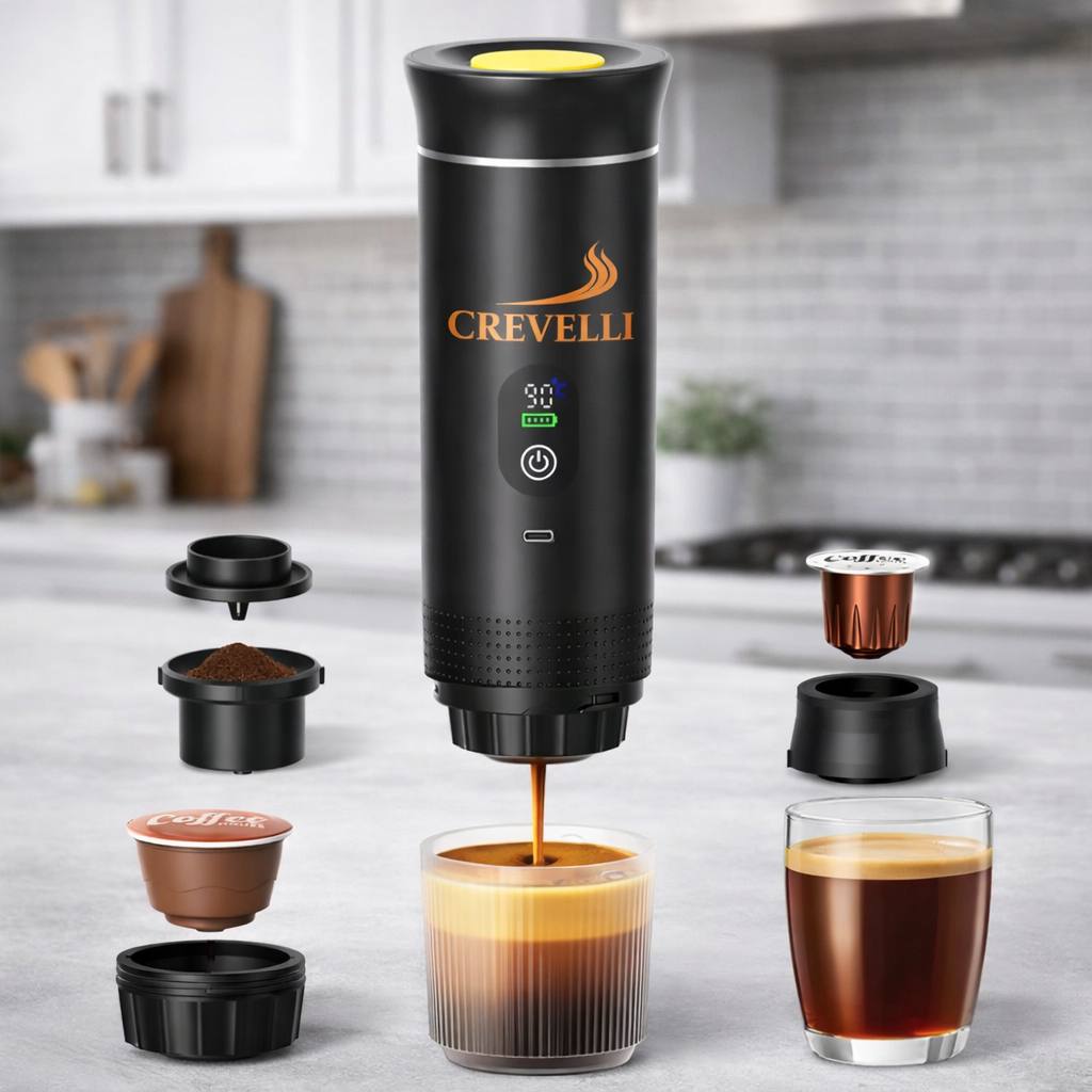 Crevelli™Portable Coffee Machine 3-in-1