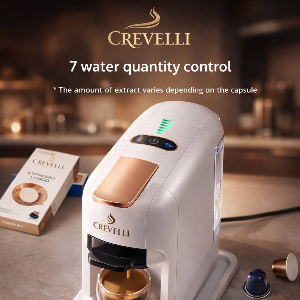 Crevelli™ 5-in-1 Capsule Coffee Machine